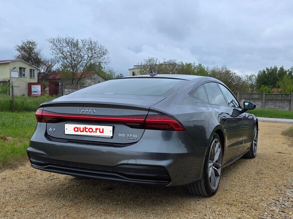 2021 Audi A7 L 55 TFSI II (4K), серый, 7490000 рублей - вид 4