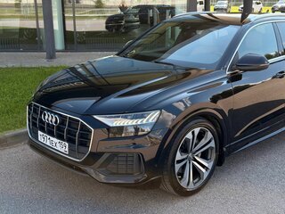 2019 Audi Q8 45 TDI I (4M), чёрный, 5950000 рублей, вид 4