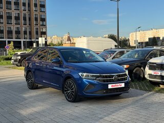 2020 Volkswagen Polo VI, синий, 1800000 рублей, вид 3