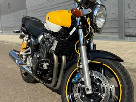 2003 Yamaha XJR1300, жёлтый, 350000 рублей, вид 5
