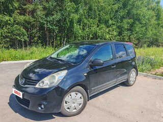 2013 Nissan Note I Рестайлинг, чёрный, 650000 рублей, вид 2