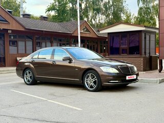 2011 Mercedes-Benz S-Класс 500 Long V (W221) Рестайлинг, коричневый, 1950000 рублей, вид 4