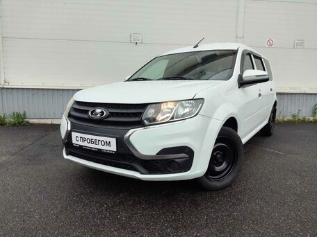 2021 Lada (ВАЗ) Largus I Рестайлинг, белый, 980000 рублей, вид 1