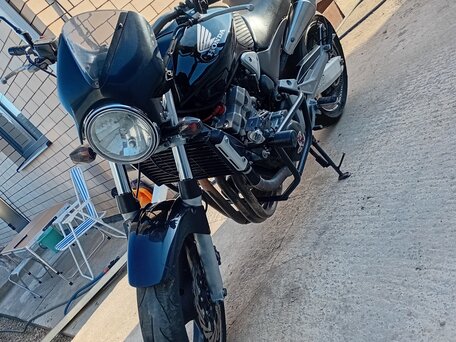 2002 Honda CB 900F Hornet, чёрный, 360000 рублей, вид 4
