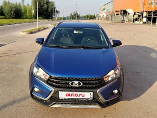 2020 Lada (ВАЗ) Vesta SW Cross I, синий, 1050000 рублей, вид 1