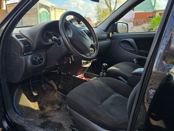 2011 Lada (ВАЗ) Kalina I, синий, 210000 рублей - вид 10