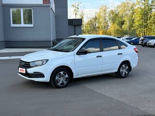 2018 Lada (ВАЗ) Granta I Рестайлинг, белый, 450000 рублей, вид 1