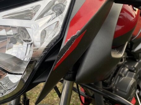 2023 Bajaj Pulsar 125, красный, 120000 рублей, вид 1