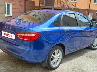 2020 Lada (ВАЗ) Vesta I, синий, 800000 рублей, вид 3