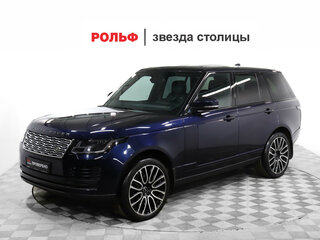 2018 Land Rover Range Rover IV Рестайлинг, синий, 5530705 рублей, вид 1