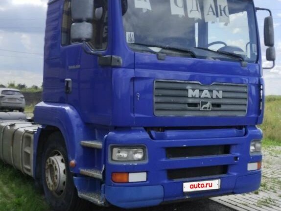2008 MAN TGA, синий, 1700000 рублей