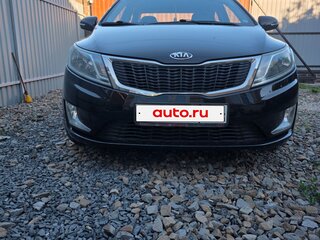 2013 Kia Rio 4-speed III, чёрный, 1050000 рублей, вид 2