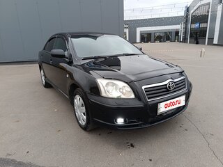 2004 Toyota Avensis II, чёрный, 599000 рублей, вид 3