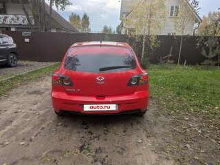 2007 Mazda 3 I (BK) Рестайлинг, красный, 430000 рублей, вид 4