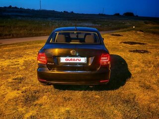 2016 Volkswagen Polo V Рестайлинг, чёрный, 1100000 рублей, вид 2