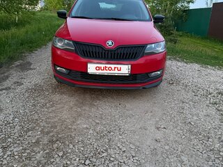 2018 Skoda Rapid I Рестайлинг, красный, 1300000 рублей, вид 3