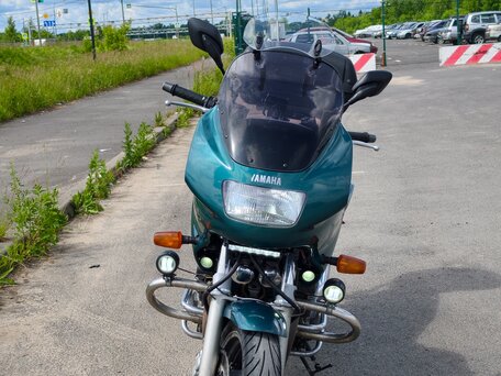 1995 Yamaha XJ900, зелёный, 230000 рублей, вид 4