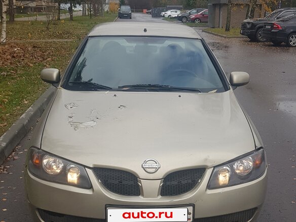 2004 Nissan Almera II (N16) Рестайлинг, золотистый, 222000 рублей