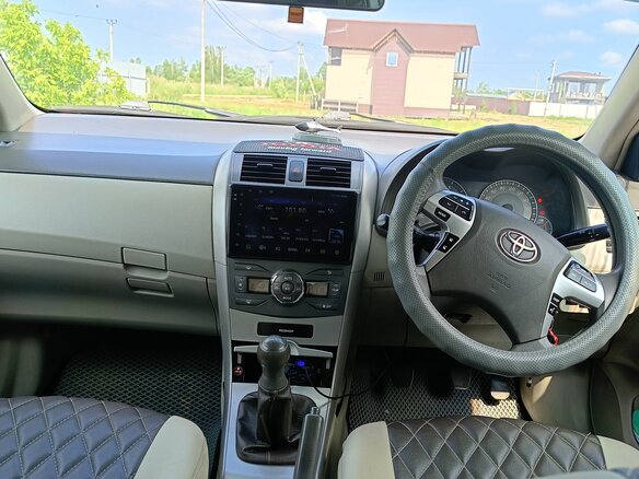 2010 Toyota Corolla Axio X (E140, E150) Рестайлинг, серый, 800000 рублей - вид 10
