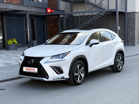 2019 Lexus NX 300h I Рестайлинг, белый, 3250000 рублей, вид 1