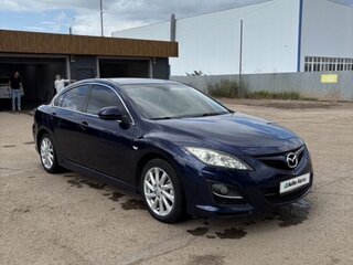 2010 Mazda 6 II (GH) Рестайлинг, синий, 870000 рублей, вид 4
