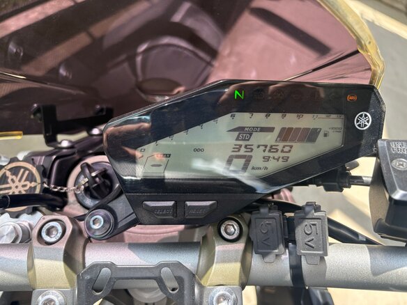 2014 Yamaha MT-09 (FZ-09), фиолетовый, 840000 рублей - вид 13