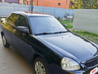 2011 Lada (ВАЗ) Priora I, чёрный, 260000 рублей, вид 1