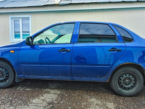 2011 Lada (ВАЗ) Kalina I, синий - вид 14