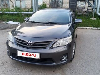 2013 Toyota Corolla X (E140, E150) Рестайлинг, серый, 1100000 рублей, вид 1