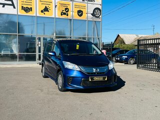 2012 Honda Freed I Рестайлинг, синий, 1129000 рублей, вид 4
