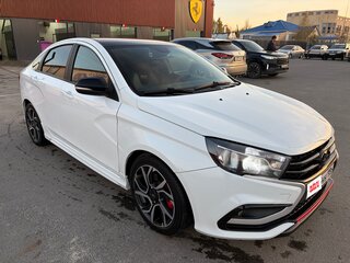 2021 Lada (ВАЗ) Vesta Sport I, белый, 1050000 рублей, вид 1