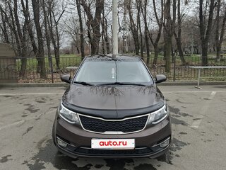 2017 Kia Rio III Рестайлинг, коричневый, 1199999 рублей, вид 3
