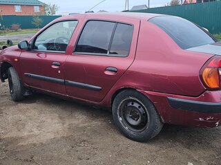 2003 Renault Symbol I Рестайлинг, красный, 115000 рублей, вид 4