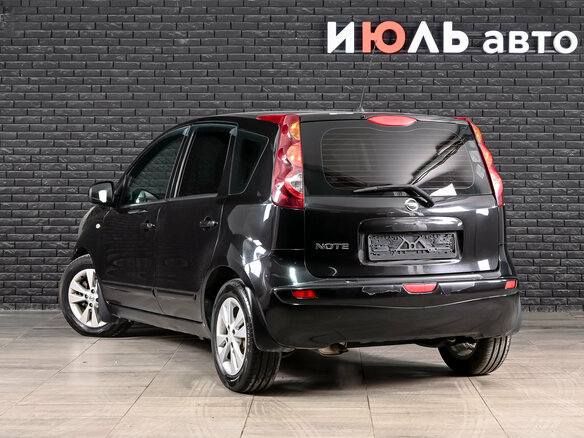 2012 Nissan Note I Рестайлинг, чёрный - вид 2