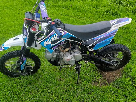 2022 Kayo Mini К125EM, синий, 55000 рублей, вид 4
