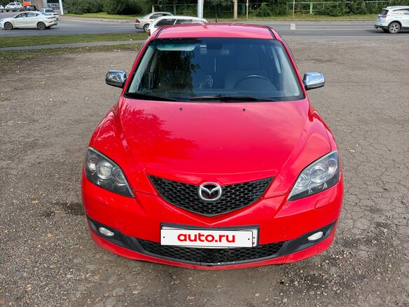 2008 Mazda 3 I (BK) Рестайлинг, красный, 699000 рублей - вид 8