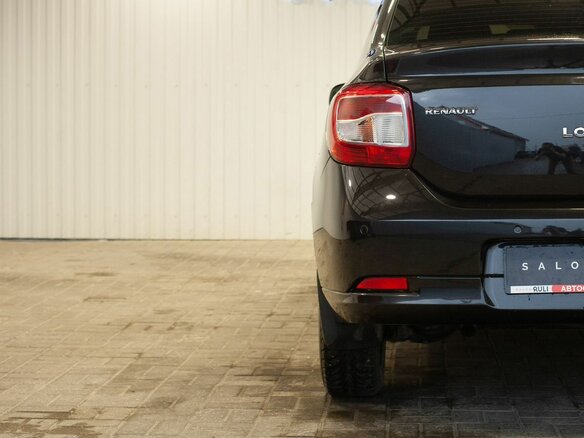 2015 Renault Logan II, чёрный - вид 12