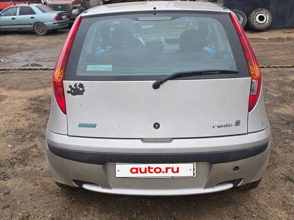 2001 Fiat Punto II, серебристый, 300000 рублей - вид 6