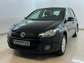 2012 Volkswagen Golf VI, чёрный, 795000 рублей, вид 1