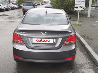 2014 Hyundai Solaris I Рестайлинг, серый, 870000 рублей, вид 5