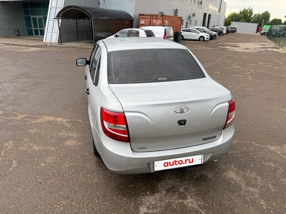 2012 Lada (ВАЗ) Granta I, серебристый, 275000 рублей - вид 7