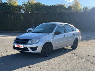 2015 Lada (ВАЗ) Granta I, серебристый, 420000 рублей, вид 1