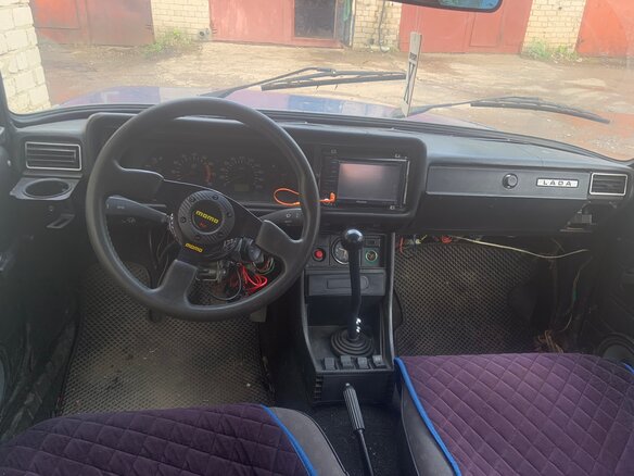 2007 Lada (ВАЗ) 21053-20, синий, 120000 рублей - вид 5