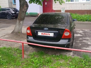 2006 Ford Focus II, чёрный, 325000 рублей, вид 2