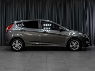 2015 Hyundai Solaris I Рестайлинг, серый, 1029000 рублей, вид 5
