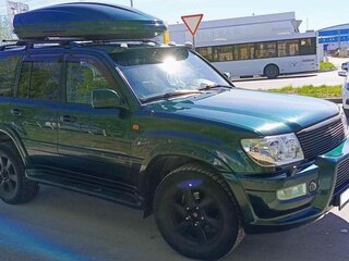 2007 Toyota Land Cruiser 100 Series Рестайлинг 2, зелёный, 2500000 рублей, вид 3