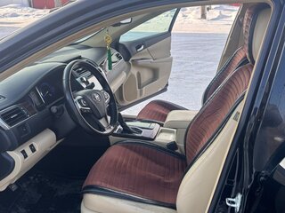 2016 Toyota Camry VII (XV50) Рестайлинг, чёрный, 2500000 рублей, вид 5