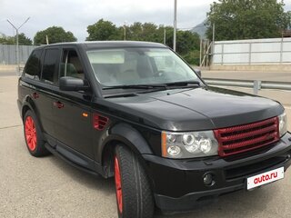 2008 Land Rover Range Rover Sport Supercharged I, чёрный, 2850000 рублей, вид 1