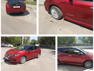 2019 Nissan Leaf II (ZE1), красный, 2550000 рублей, вид 3