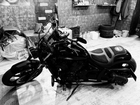 2013 Yamaha XVS1300, чёрный, 950000 рублей, вид 5